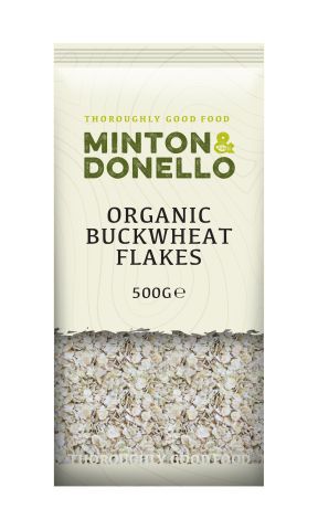 Minton & Donello Organic Buckwheat Flakes (500g)