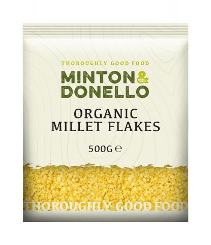 Minton & Donello Organic Millet Flakes (500g)