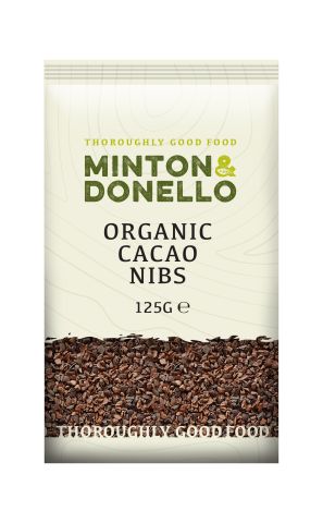 Minton & Donello Cacao Nibs (Organic) (125g)