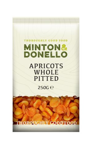 Minton & Donello Apricots Whole Pitted (250g)