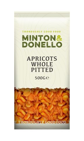 Minton & Donello Apricots Whole Pitted (500g)