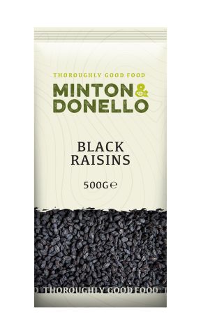 Minton & Donello Black Raisins (500g)