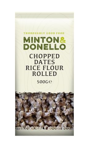 Minton & Donello Chopped Dates Rice Flour Rolled (500g)