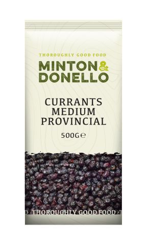 Minton & Donello Currants Medium Provincial (500g)
