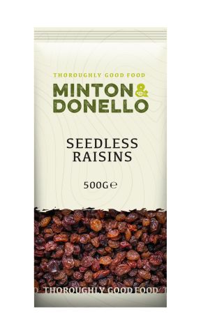 Minton & Donello Seedless Raisin (500g)