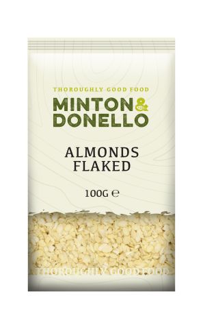 Minton & Donello Almonds Flaked (100g)