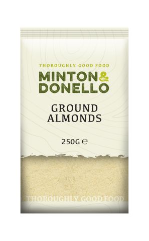 Minton & Donello Almonds Ground Blanched (250g)