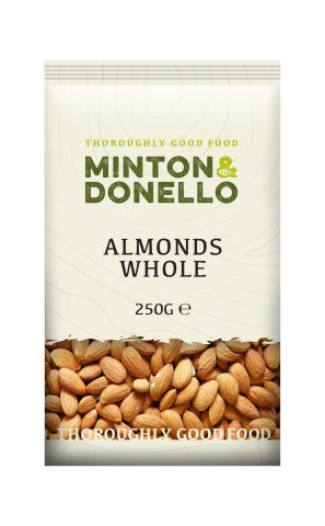 Minton & Donello Almonds Whole (250g)