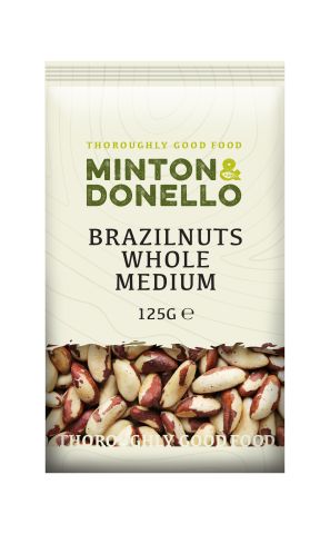 Minton & Donello Brazilnuts Whole Medium (125g)