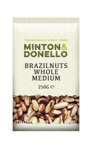 Minton & Donello Brazilnuts Whole Medium (250g)