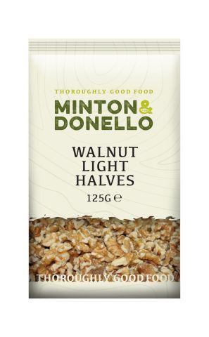 Minton & Donello Walnut Light Halves (125g)