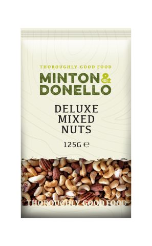 Minton & Donello Deluxe Mixed Nuts (125g)
