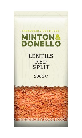 Minton & Donello Lentils Red Split (500g)