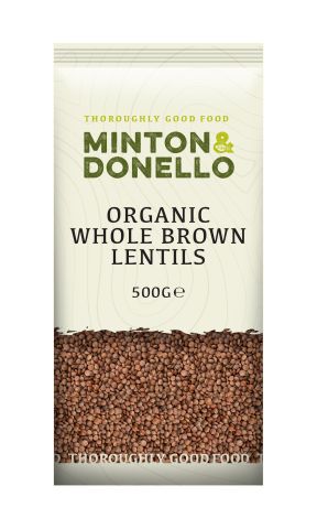 Minton & Donello Lentils Whole Brown (500g)