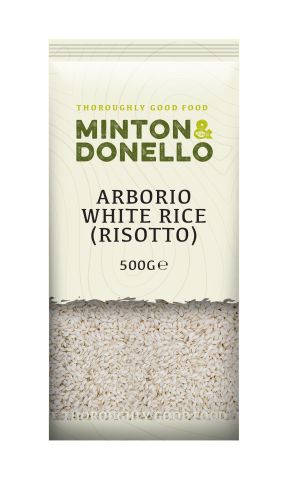 Minton & Donello Arborio White Rice (Risotto) (500g)