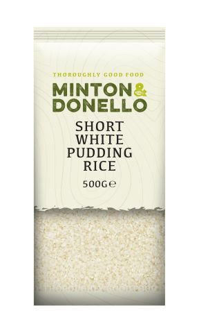 Minton & Donello Short White Pudding Rice (500g)
