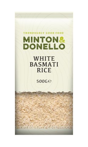 Minton & Donello White Basmati Rice (500g)