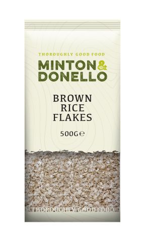 Minton & Donello Brown Rice Flakes (500g)