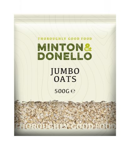 Minton & Donello Jumbo Oats (500g)
