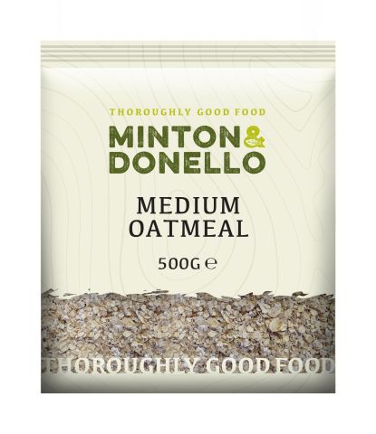 Minton & Donello Medium Oatmeal (500g)