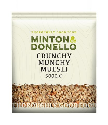 Minton & Donello Crunchy Munchy Muesli (500g)