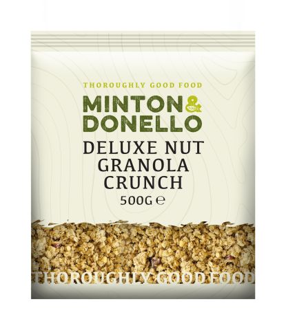 Minton & Donello Deluxe Nut Granola Crunch (500g)