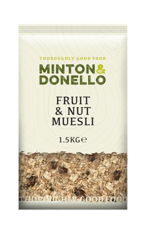 Minton & Donello Fruit & Nut Muesli (1500g)