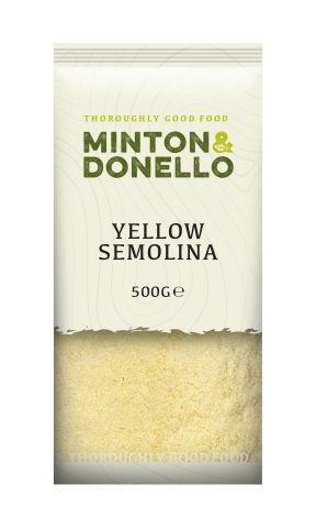 Minton & Donello Yellow Semolina (500g)