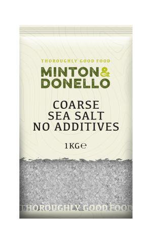 Minton & Donello Coarse Sea Salt No Additives (1000g)