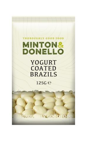 Minton & Donello Yogurt Coated Brazils (125g)