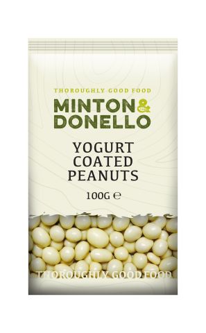 Minton & Donello Yogurt Coated Peanuts (100g)