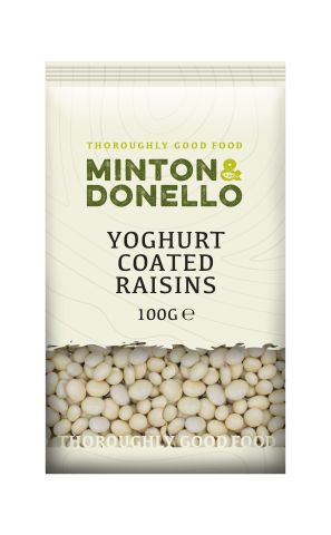 Minton & Donello Yogurt Coated Raisins (100g)