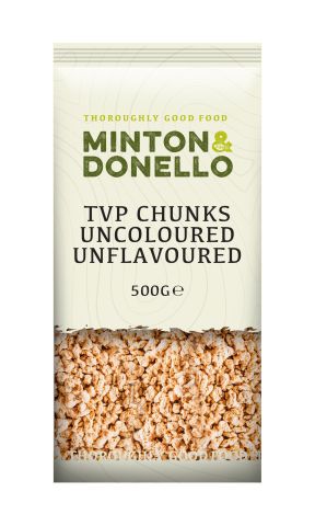 Minton & Donello Tvp Chunks Uncoloured/Unflavoured (500g)