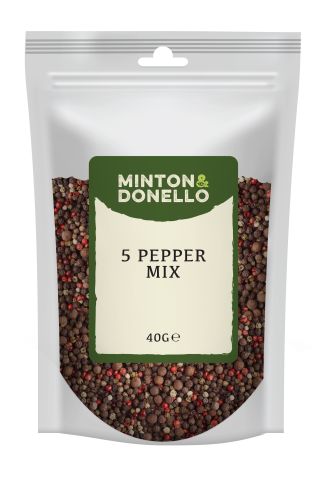 Minton & Donello 5 Pepper Mix (40g)