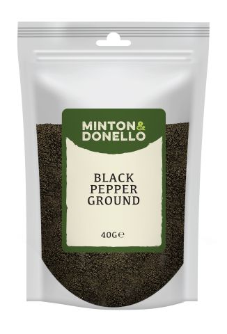 Minton & Donello Black Pepper Ground (40g)