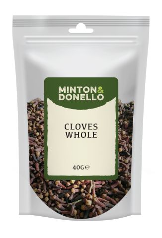 Minton & Donello Cloves Whole (40g)