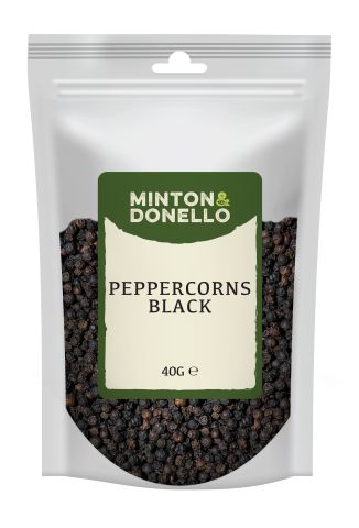 Minton & Donello Peppercorns Black (40g)