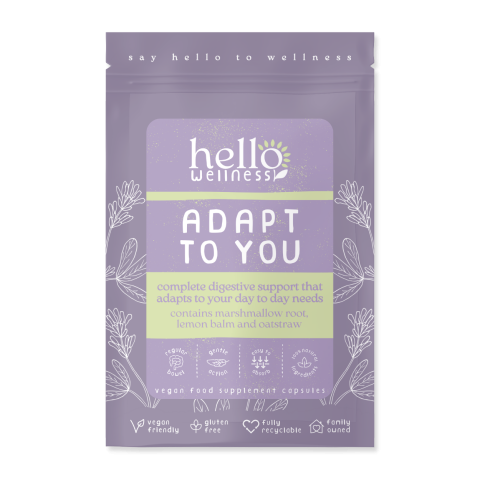Hello Wellness Adapt to You Digestive Support (60caps)