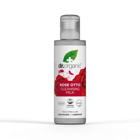 Dr Organic Rose Cleansing Milk (150ml)