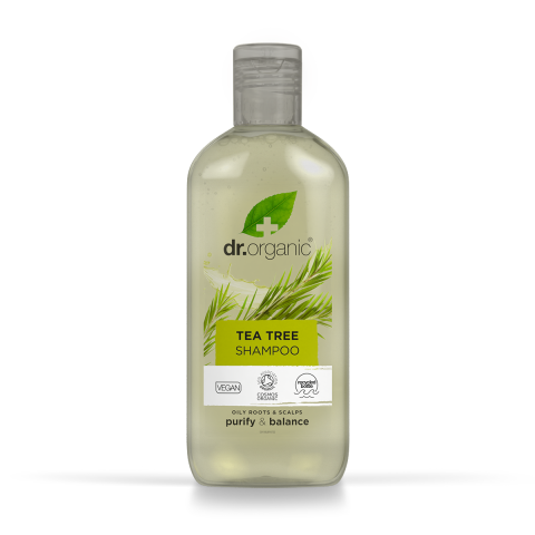 Dr Organic Tea Tree Shampoo (265ml)