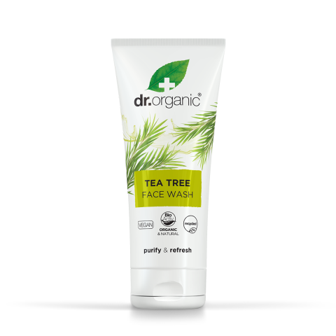 Dr Organic Tea Tree Face Wash (200ml)