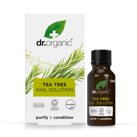 Dr Organic Tea Tree Nail Solution (10ml)