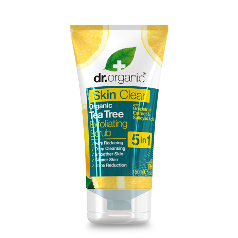 Dr Organic Skin Clear Exfoliating Scrub (250ml)