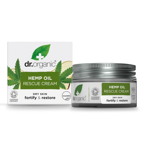 Dr Organic Hemp Oil 24h Rescue Cream (50ml)