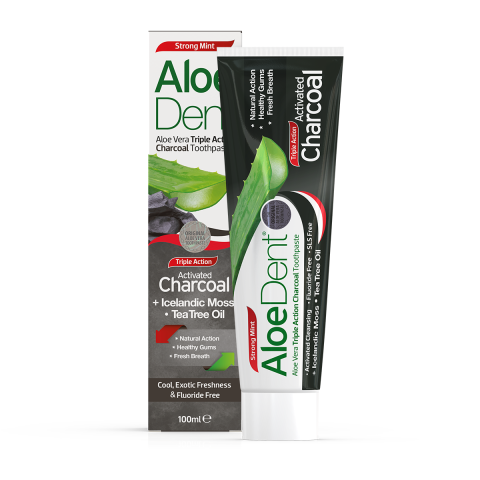 Aloe Dent Charcoal Toothpaste (100ml)