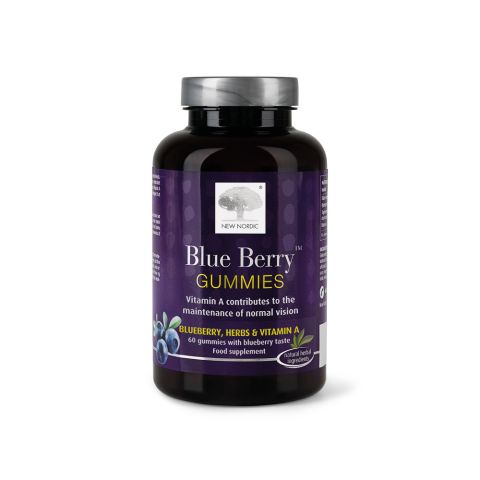 New Nordic Ltd Blue Berry Gummies (60gums)