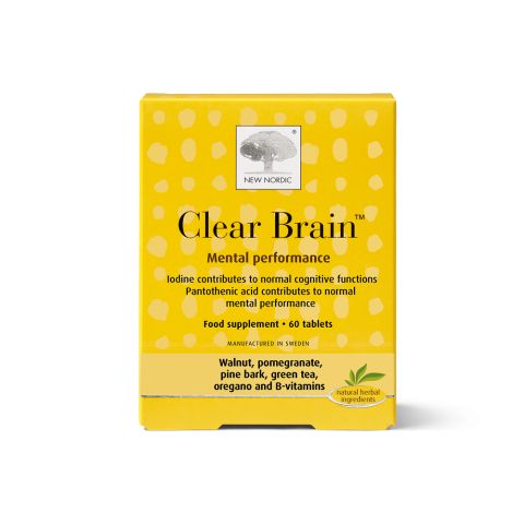 New Nordic Ltd Clear Brain (60tabs)
