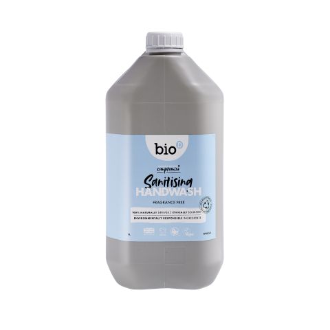 Bio-D Fragrance Free Cleansing Hand Wash (5Ltr)