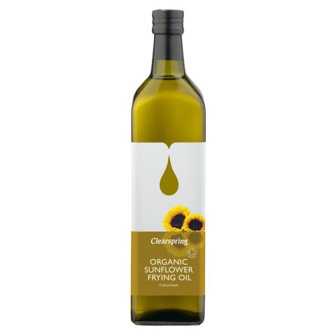 Clearspring Oil - Sunflower Frying Organic (1ltr)