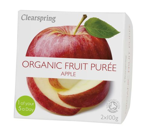 Clearspring Fruit Puree - Apple Organic (2x100g)